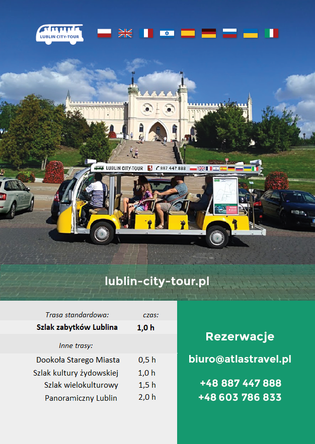 Ulotka Lublin City Tour 2021 r.